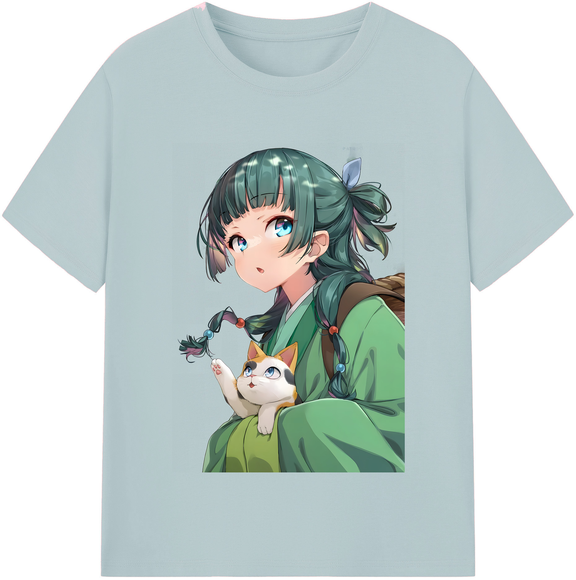 （画像用） 薬屋のひとりごと The Apothecary Diaries 綿100％半袖Tシャツ（フロントプリント）